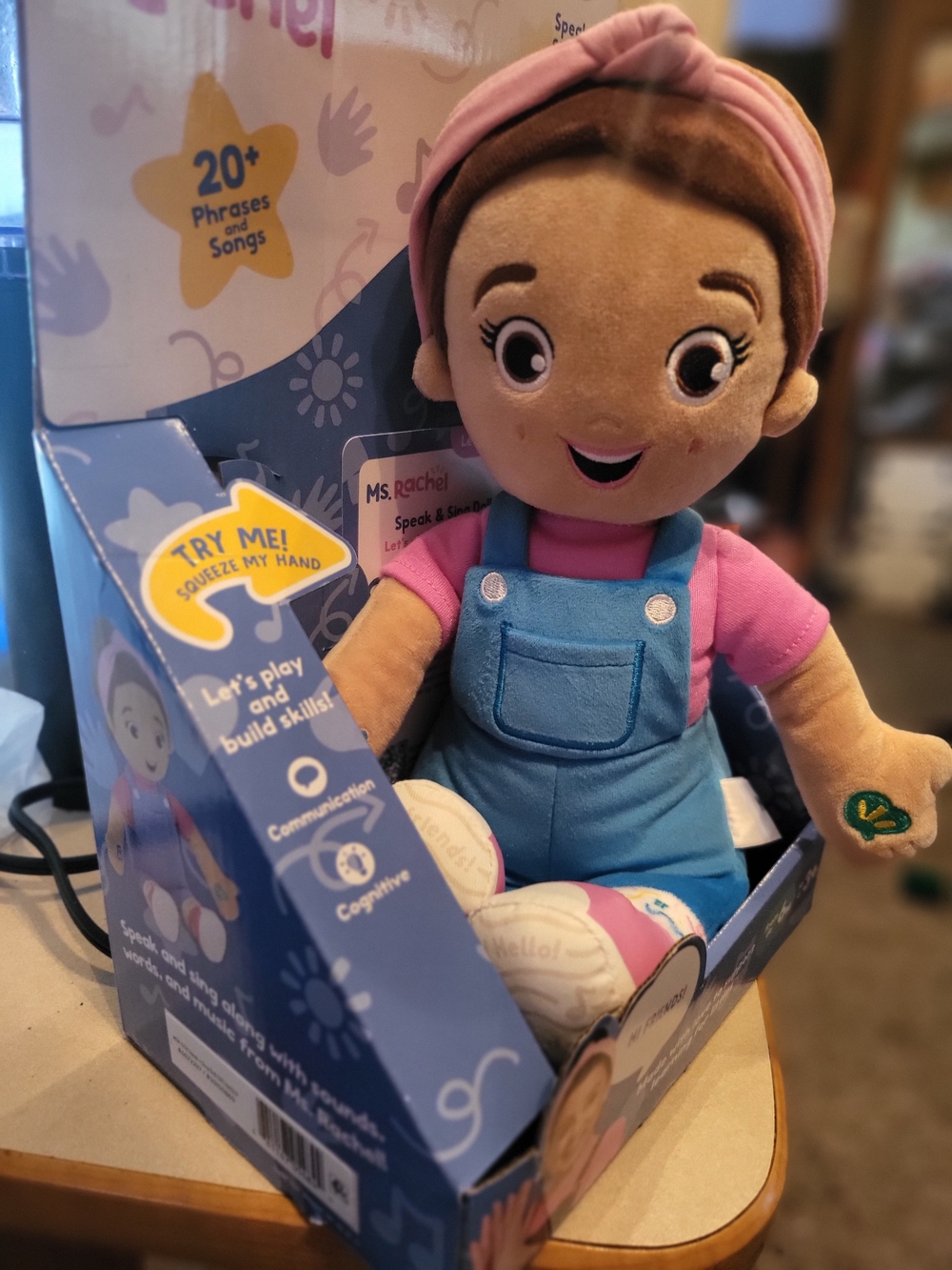 Ms. Rachel Speak & Sing Plush Doll